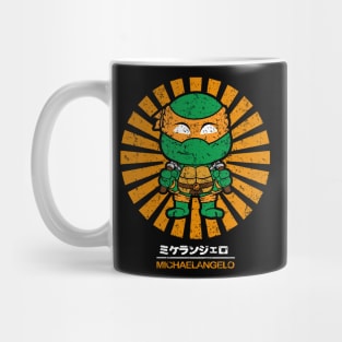 michaelangelo retro japanese Mug